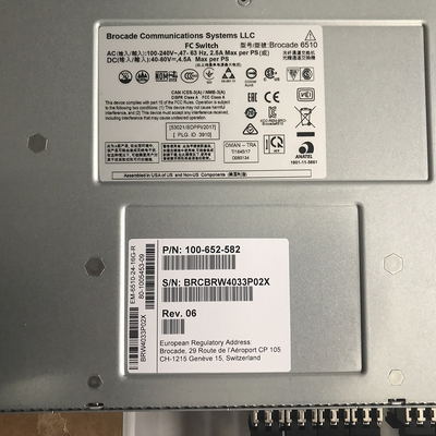 G6520 G6520 ফাইবার চ্যানেল ব্রোকেড SAN সুইচ সামঞ্জস্যপূর্ণ XBR-R000162\