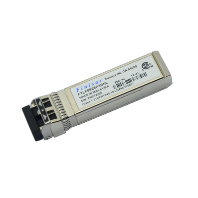 ফিনিসার FTLF8526P3BNL 6.1 Gb/S ছোট তরঙ্গদৈর্ঘ্য 850nm 300m SFP+ অপটিক্যাল ট্রান্সসিভার মডিউল