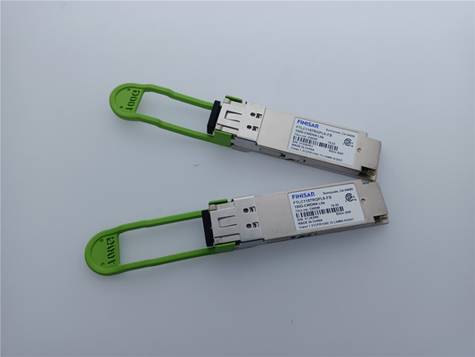FTLC1157RGPL6-FB ট্রান্সসিভার Finisar 2km 100G CWDM4 QSFP28