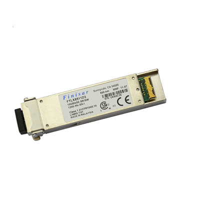FTLX8511D3 ফিনিসার অপটিক্যাল ট্রান্সিভার 850nm 10.5G 300m SR 10GBASR-SR/SW XFP