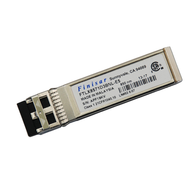 মূল ফিনিসার FTLX8571D3BNL মডিউল সামঞ্জস্যপূর্ণ 10Gb/S 850nm SFP+ অপটিক্যাল ডেটা কম ট্রান্সিভার