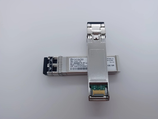 ব্রকেড 57-0000075-01 XBR-000180 অপটিক ট্রান্সিভার 10G-SR MMF SFP+ - LC 300m 850nm DDM মডিউল