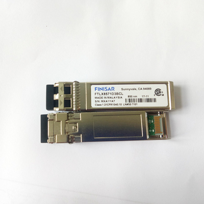 Finisar FTLX8571D3BCL 10Gb/s 850nm Multimode Datacom SFP+ অপটিক্যাল ট্রান্সিভার মডিউল