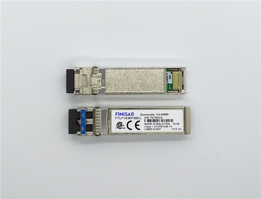 Finisar FTLC1154RDPL 10km 100GBASE-LR4 QSFP28 SMF অপটিক্যাল ট্রান্সিভার মডিউল