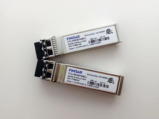 Finisar FTLF8536P4BCV 25G SR স্বল্প তরঙ্গদৈর্ঘ্য 850nm SFP28 অপটিক্যাল ট্রান্সিভার