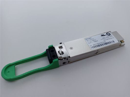 ব্রকেড 57-1000480-01 XBR-000285 128G QSFP28 2km 1310nm SMF ট্রান্সসিভার মডিউল এলসি সংযোগকারী সহ