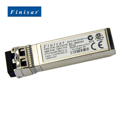 মূল ফিনিসার FTLF8528P2BCV SFP+ MMF 850NM 8.5 Gb/s স্বল্প তরঙ্গদৈর্ঘ্য SFP+ ট্রান্সিভার মডিউল