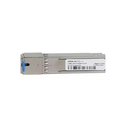 GPON OLT C++++SFP অপটিক্যাল ট্রান্সিভার 1490/1310nm 20km SC সংযোগকারী FTTH ONT IP নেটওয়ার্কের জন্য ফাইবার অপটিক 4G 5G WIFI 1550nm