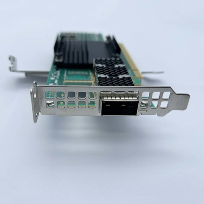 Mellanox ConnectX-6 VPI MCX653105A-ECAT 100GbE ইনফিনিব্যান্ড EDR HDR100 একক QSFP56 PCIe 4.0 X 16 RDMA সার্ভার অ্যাডাপ্টার