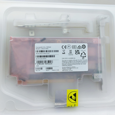 Mellanox ConnectX-6 Dx 100GbE ডুয়াল-পোর্ট QSFP56 EN অ্যাডাপ্টার কার্ড সার্ভার এবং কম্পিউটার সার্টিফাইড Rohs জন্য PCIe ইন্টারফেস স্টক