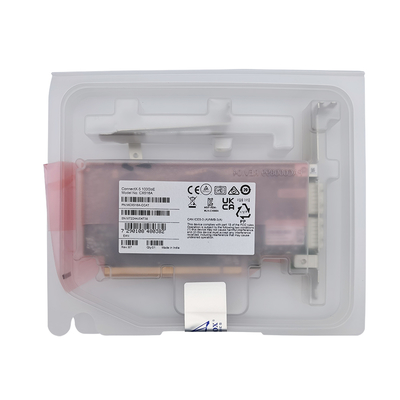 Mellanox MCX516A-CCAT ConnectX-5 EN 100GbE Dual-Port QSFP28 PCIe3.0 X 16 Interface Card Tall&Short Bracket 4G Fiber Connectivity