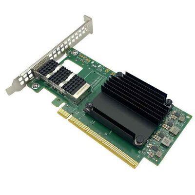 Mellanox MCX623105AN-VDAT ConnectX-6 200GbE একক পোর্ট SFP56 ফাইবার চ্যানেল নেটওয়ার্ক কার্ড ডেটা সেন্টারের জন্য PCIe অভ্যন্তরীণ ওয়্যারলেস