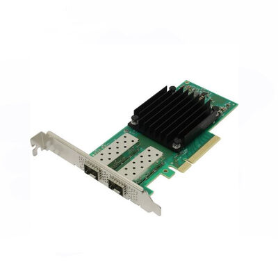 Mellanox MCX651105A-EDAT Connect-6 VPI 100Gigabit Optical Fiber PCI 3.0 X16 ইথারনেট কার্ড নেটওয়ার্ক অ্যাডাপ্টার সার্ভার ব্যবহারের জন্য স্টক