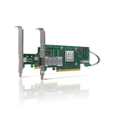 NVIDIA MCX654106A-HCAT ConnectX-6 Dual-Port SFP56 200GbE Network Card for Data Center PCIe Internal Wireless Server Stock