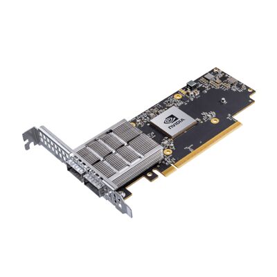 NVIDIA Mellanox MCX75510AAS-NEAT ConnectX-7 InfiniBand Adapter Card 400GbE/NDR, Single-Port OSFP PCIe 5.0 x 16