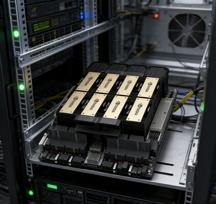 এনভিআইডিআইএ নতুন এইচজিএক্স এইচ 200 8 জিপিইউ ওয়ার্কস্টেশন এইচবিএম এবং পিসিআই এক্সপ্রেস সহ