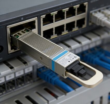 NVIDIA MMA4Z00-NS400 Compatible 400G OSFP SR4 PAM4 Fiber Transceiver Module