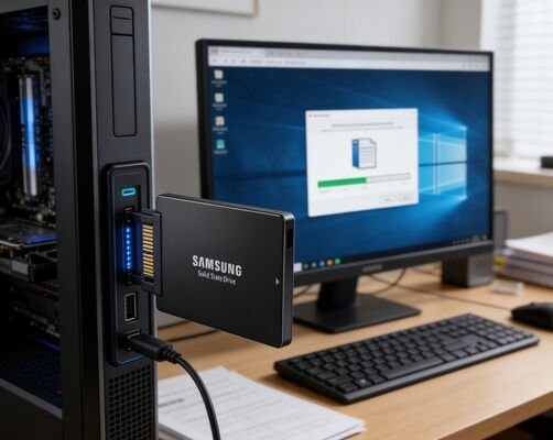 Samsung MZQLB7T6HALA-00W07 7.68TB PCIe 3.0 NVMe U.2 এন্টারপ্রাইজ SSD সার্ভার ডেটা সেন্টারের জন্য