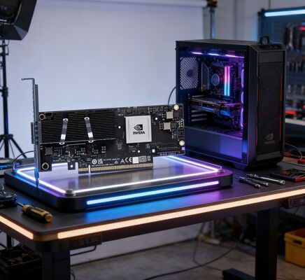 NVIDIA C8220 ConnectX‑8 SuperNIC 200GbE/400GbE NDR200 InfiniBand PCIe 6.0 QSFP112 নেটওয়ার্ক কার্ড