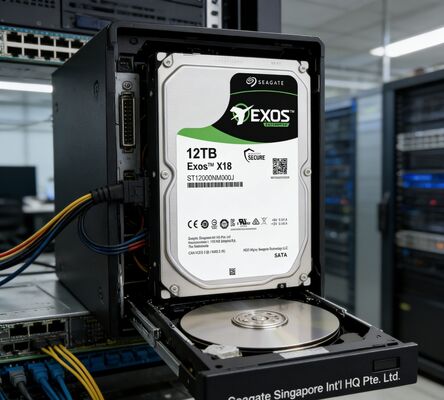 Seagate ST12000NM000J 12TB 7200RPM SATA 6Gb/s 3.5 Inch Enterprise Hard Drive HDD for Server Data Center