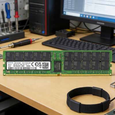 M321R8GA0PB0-CWMCJ স্যামসাং 64GB DDR5 5600 ECC RDIMM সার্ভার মেমরি মডিউল