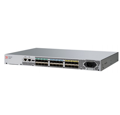 ব্রোকেড G610 ফাইবার চ্যানেল স্টোরেজ সুইচ 32G SFP+ 1U Rackmount SAN সুইচ