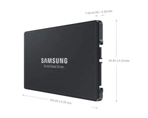 Samsung MZQL27T6HBLA-00A07 PM9A3 7.68TB U.2 NVMe SSD PCIe4.0 x4 2.5" এন্টারপ্রাইজ ডেটা সেন্টার সলিড স্টেট ড্রাইভ