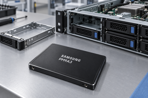 MZQL27T6HBLA-00A07 Samsung Original PM9A3 7.68TB U.2 PCIe Gen4 NVMe Enterprise SSD