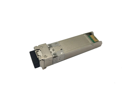 10G SFP ট্রান্সসিভার 850nm তরঙ্গদৈর্ঘ্য অপটিক্যাল মডিউল 300M MMF মোড ফাইবার