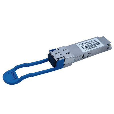 QSFP28 OTU4 100Gbps 112Gbps ফাইবার অপটিক রিসিভার মডিউল ডুয়াল ডেটা রেট LWDM4 10KM LR4 SMF