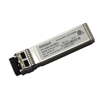 MMF 10G SFP মডিউল 400m 850nm মাল্টিমোড ফাইবার ট্রান্সসিভার