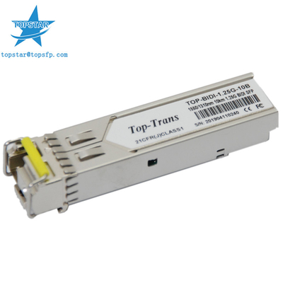 10Km 1.25 G SFP ট্রান্সসিভার 1550nm 1310nm মাল্টিমোড ফাইবার মডিউল