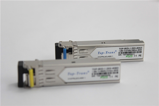 1310nm 1490nm BIDI Sfp মডিউল 1.25G 40KM SMF ট্রান্সসিভার
