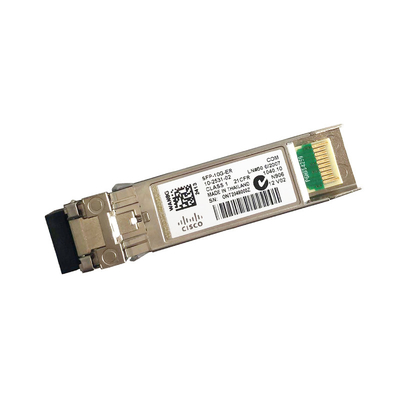 1550Nm 10G SFP মডিউল 40Km SFP-10G-ER SMF ট্রান্সসিভার Rohs