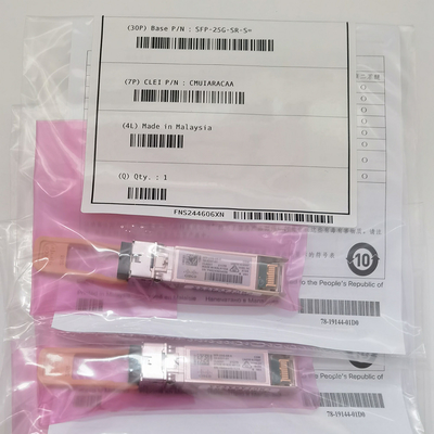 SFP-25G-SR-S সামঞ্জস্যপূর্ণ 25GBase-SR SFP28 ট্রান্সসিভার