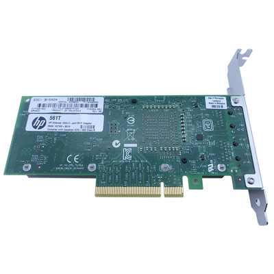 HPE 561T ইথারনেট সার্ভার অ্যাডাপ্টার 2 পোর্ট 10Gb Nic সার্ভার নেটওয়ার্ক ইন্টারফেস কার্ড
