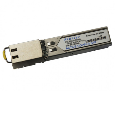 1000BASE-T 100m SFP কপার RJ45 Finisar অপটিক্যাল ট্রান্সসিভার FCLF852xP2BTL
