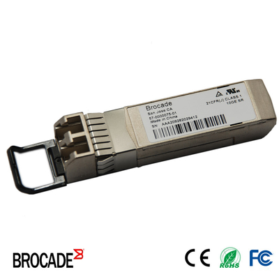 300m MMF Brocade 10gb Sfp+ Sr অপটিক্যাল ট্রান্সসিভার XBR-000180