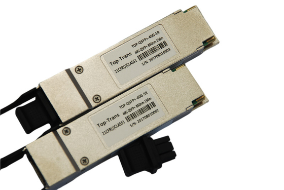 ডাটা সেন্টার লিফ স্পাইনের জন্য Arista QSFP-40G-SR4 সামঞ্জস্যপূর্ণ Qsfp+ 40gbe 150M MPO MTP